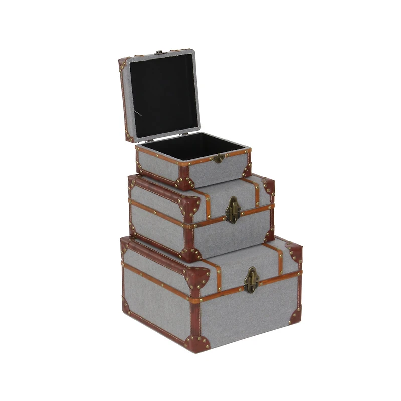 Gray Wood Traditional Box Set