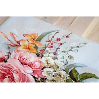 Luca-s Flower Bouquet Counted Cross Stitch Kit