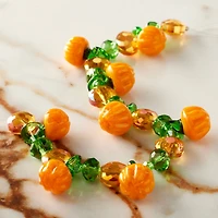 Orange Pumpkin Lampwork Glass Bead Mix by Bead Landing™