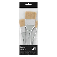 Liquitex® BASICS® Natural Hair 3 Piece Brush Set