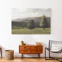 Painterly Treescape 32" x 48" Canvas Wall Art