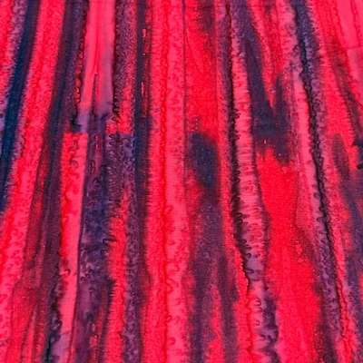 Feldman Batik Raspberry Lavender Tonal Cotton Fabric