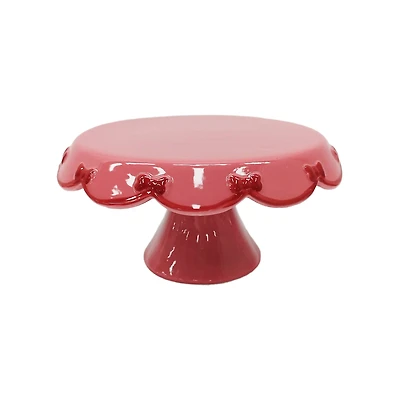 8" Bow Garland Edge Cake Stand by Ashland®