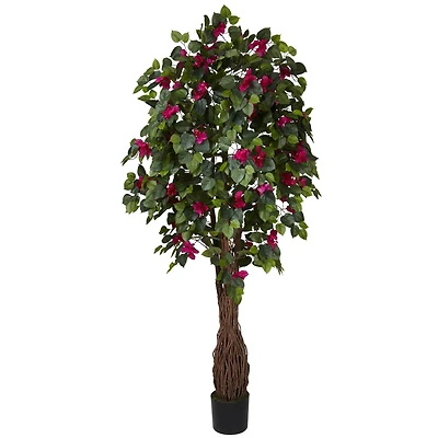 6ft. Potted Multi Vine Bougainvillea Silk Tree