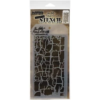 Stampers Anonymous Tim Holtz® Decayed Layering Stencil
