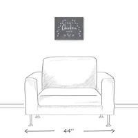 Crazy Chicken Lady 14" x 11" Canvas Wall Art