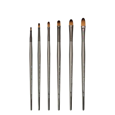 Royal & Langnickel® Zen® Series 73 Synthetic All Media Filbert Short Handle Brush