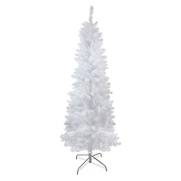 6ft. Unlit White Pencil Spruce Artificial Christmas Tree