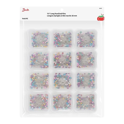 Dritz® Multicolor Long Pearlized Pins