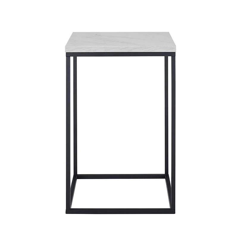 Walker Edison Modern Square Side Table