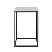 Walker Edison Modern Square Side Table