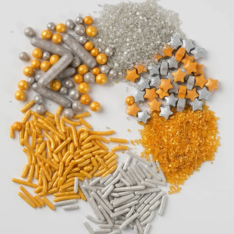 PME Cake Sweet Street® Metallics Sprinkle Mix