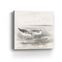 Sand Piper I Canvas Giclee