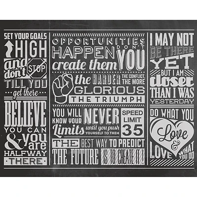 Ohpopsi Chalk Quotes Wall Mural