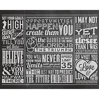 Ohpopsi Chalk Quotes Wall Mural