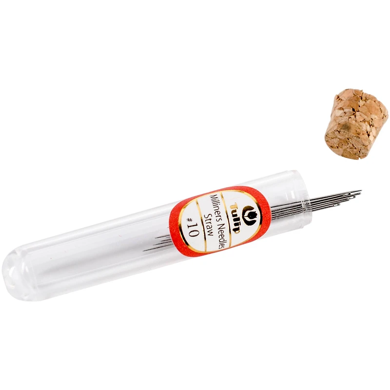 Tulip® Size 10 Milliners Straw Needles, 6ct.