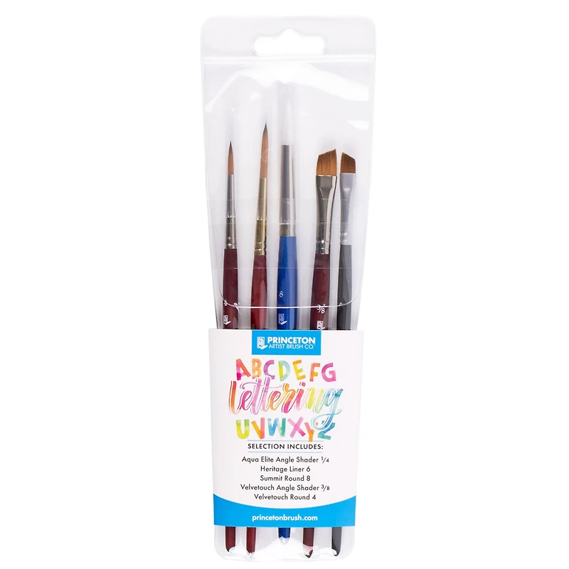 Princeton™ Lettering Professional 5-Brush Set