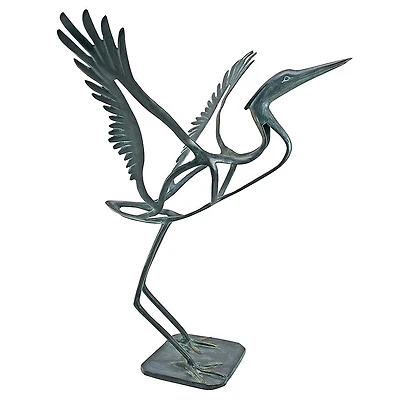 Design Toscano 26" Winged Salute to the Sun Bronze Statue