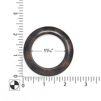 Dritz Home 1.5" Rustic Brown Round Curtain Grommets