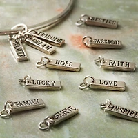 Charmalong™ Inspirational Word Charms by Bead Landing™
