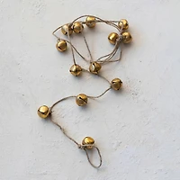 Hello Honey® 6ft. Gold Handmade Metal Bells on Jute Rope Garland