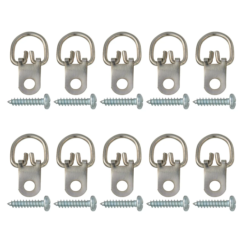 12 Packs: 10 ct. (120 total) D-Ring Hanger Value Pack by Studio Décor®