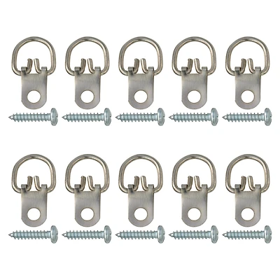 12 Packs: 10 ct. (120 total) D-Ring Hanger Value Pack by Studio Décor®