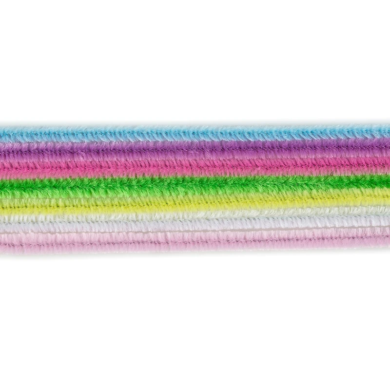 12 Packs: 100 ct. (1,200 total) Pastel Chenille Pipe Cleaners Value Pack by Creatology™