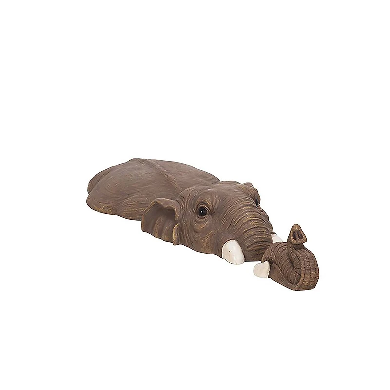 Design Toscano 28" In For a Swim Elephant Lawn Sculpture