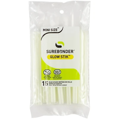 Surebonder® Glow Stik™ Mini Glue Sticks