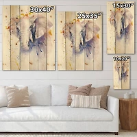 Designart - Portrait of An Elephant In Flowers