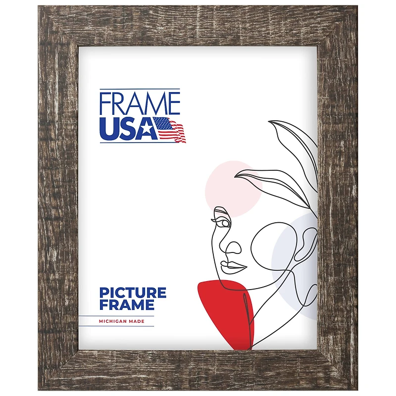 Frame USA Chalked River Rock Single Image Picture Frame