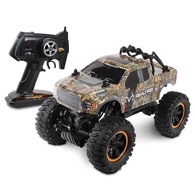 NKOK Mean Machines Rock Crawler RC Gray Camo Ford F-150 Raptor