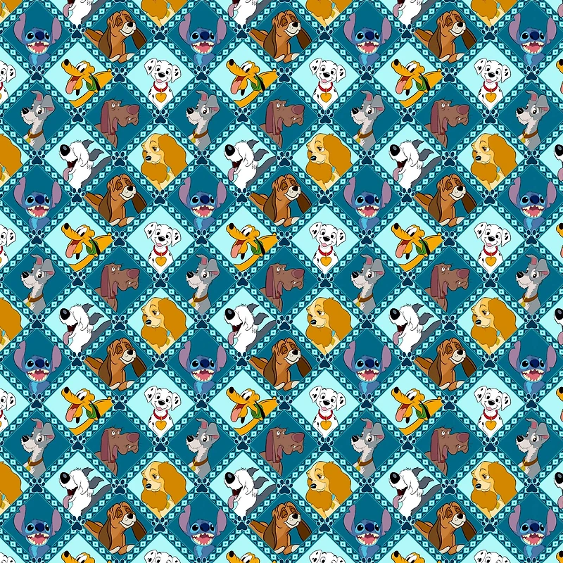 Disney® Dogs Cotton Fabric