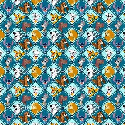Disney® Dogs Cotton Fabric