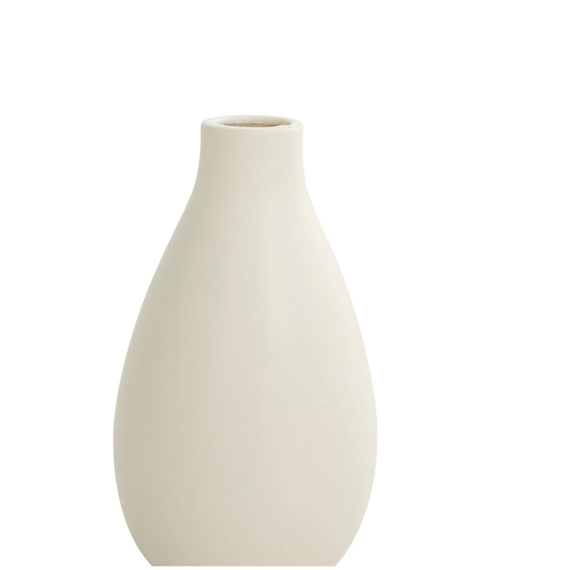 Cream Minimalistic Ceramic Vase Set