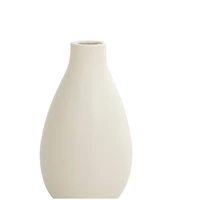 Cream Minimalistic Ceramic Vase Set