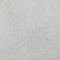 Hello Honey® 11" Round Whitewashed Decorative Paper Mache Taper Holder