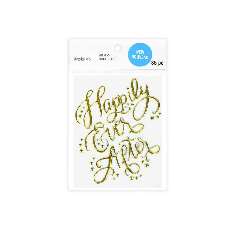 Happily Ever After Wedding Stickers by Recollections™