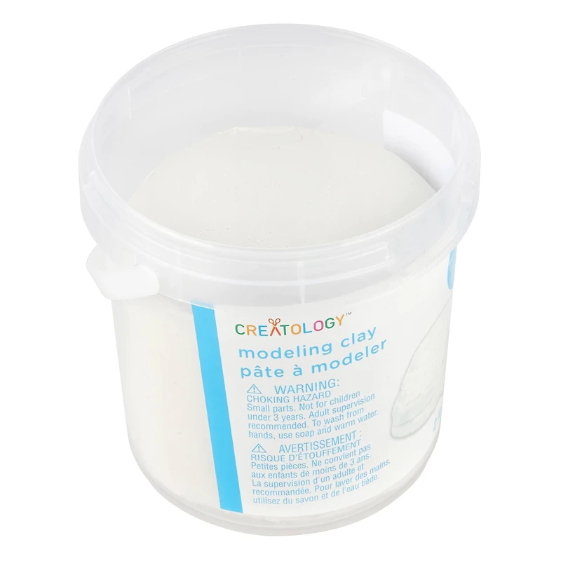 2lb. White Modeling Clay by Creatology™