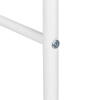 Honey Can Do Gray/White 6-Bin Rolling Cart