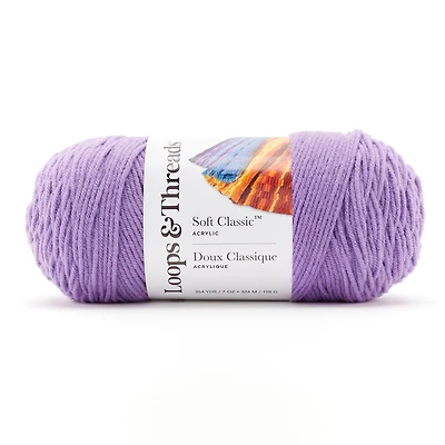 Soft Classic™ Solid Yarn by Loops & Threads