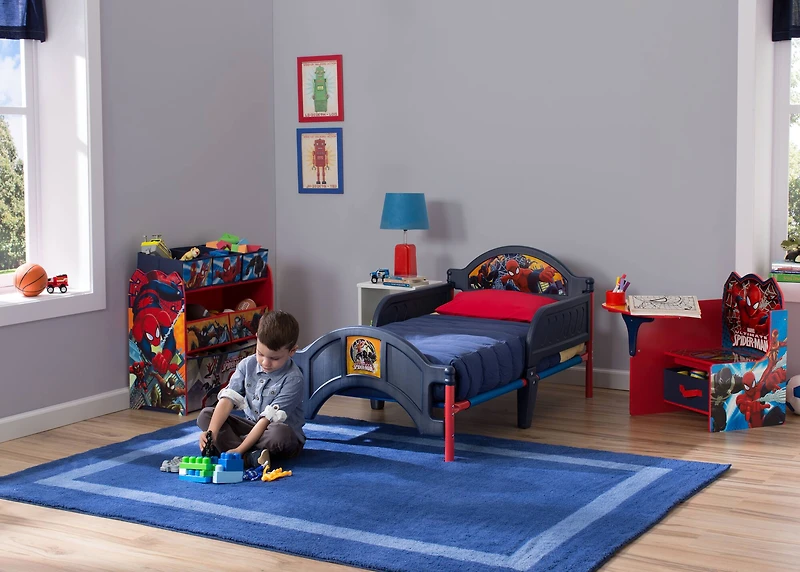 Spider Man Plastic Toddler Bed