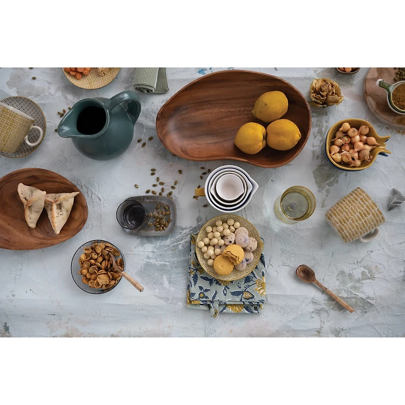 Hello Honey® 48oz. Reactive Glaze Stoneware Pitcher