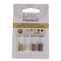 The Beadsmith® Assorted Crimp Beads, 1.3mm