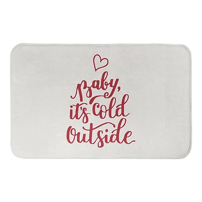 Designs Direct Baby Its Cold Outside Bath Mat, 34" x 21"