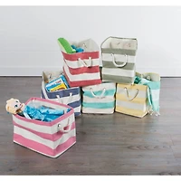 DII® Large Rectangle Stripes Paper Bin