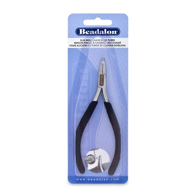 Beadalon® Slim Line Bent Chain Nose Pliers