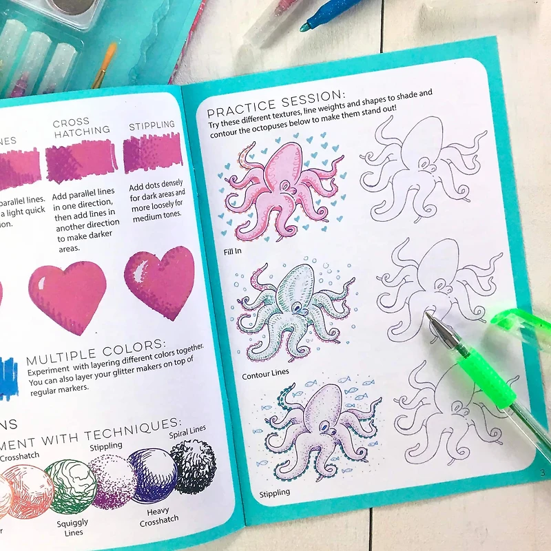 Mash-Up Art Pack Glitter FX Craft Kit