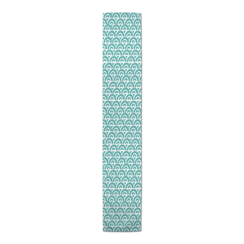 Scallop Indoor/Outdoor Table Runner